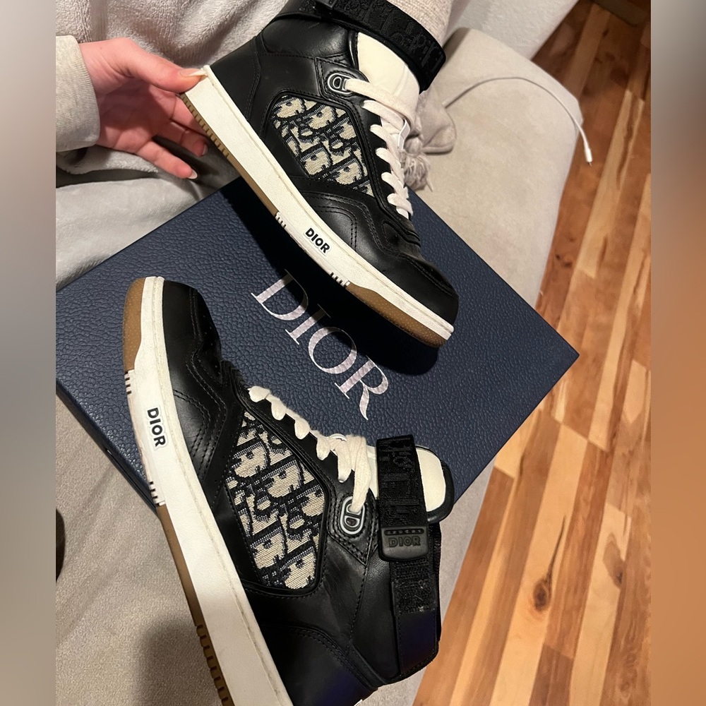 Christian Dior high top sneakers